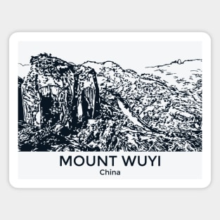 Mount Wuyi - China Magnet